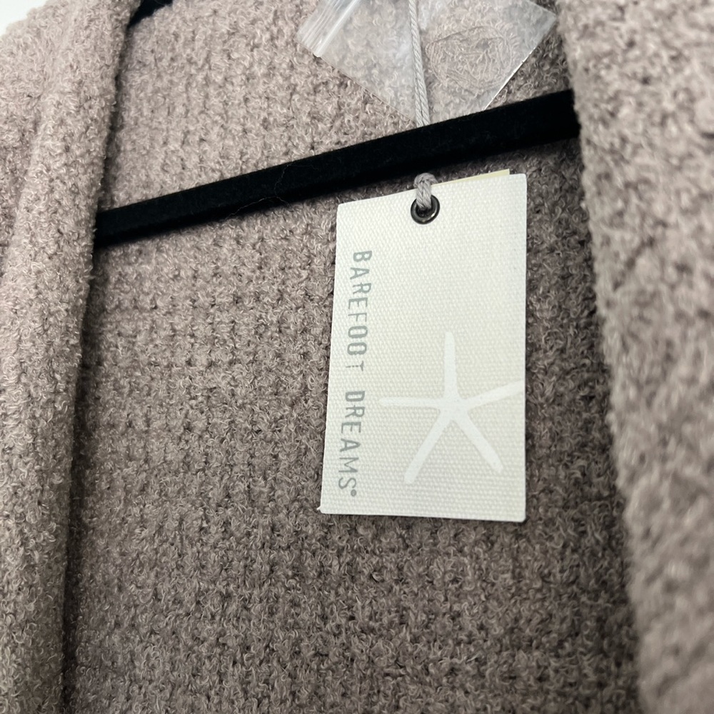 NEW Barefoot Dreams cardigan in Pewter